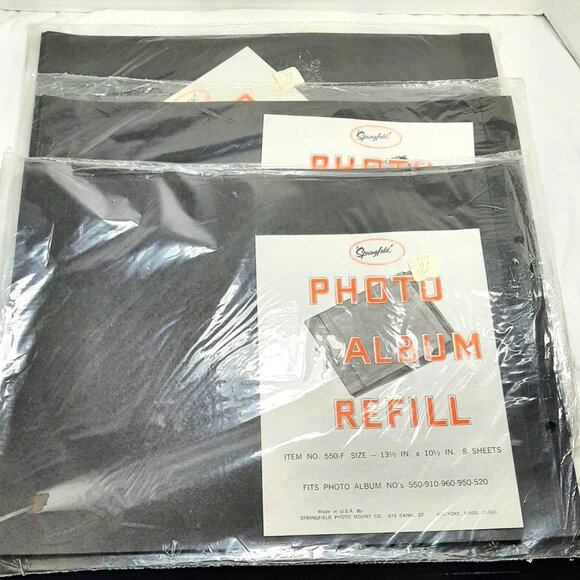 Lot of 3 Vintage Springfield Filler Sheets 13.5"x10.5 NOS - Picture 3 of 6